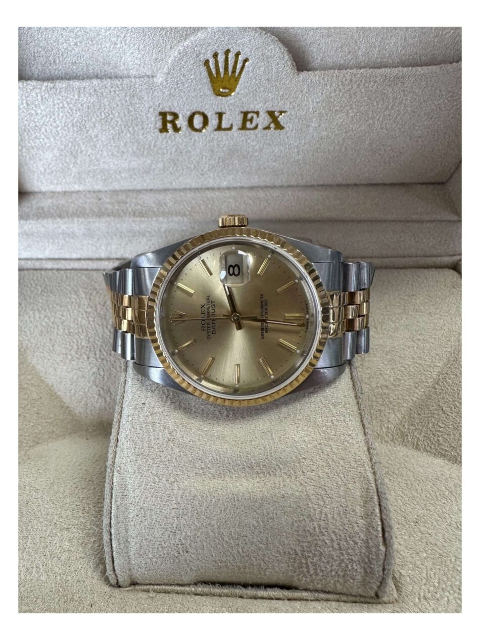 Two-Tone Rolex Oyster Perpetual Datejust - Image 9