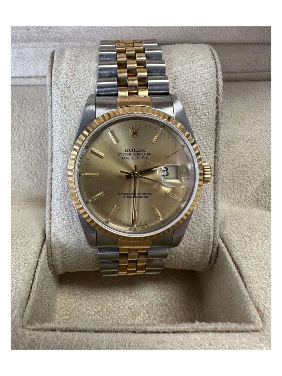 Two-Tone Rolex Oyster Perpetual Datejust - Image 10