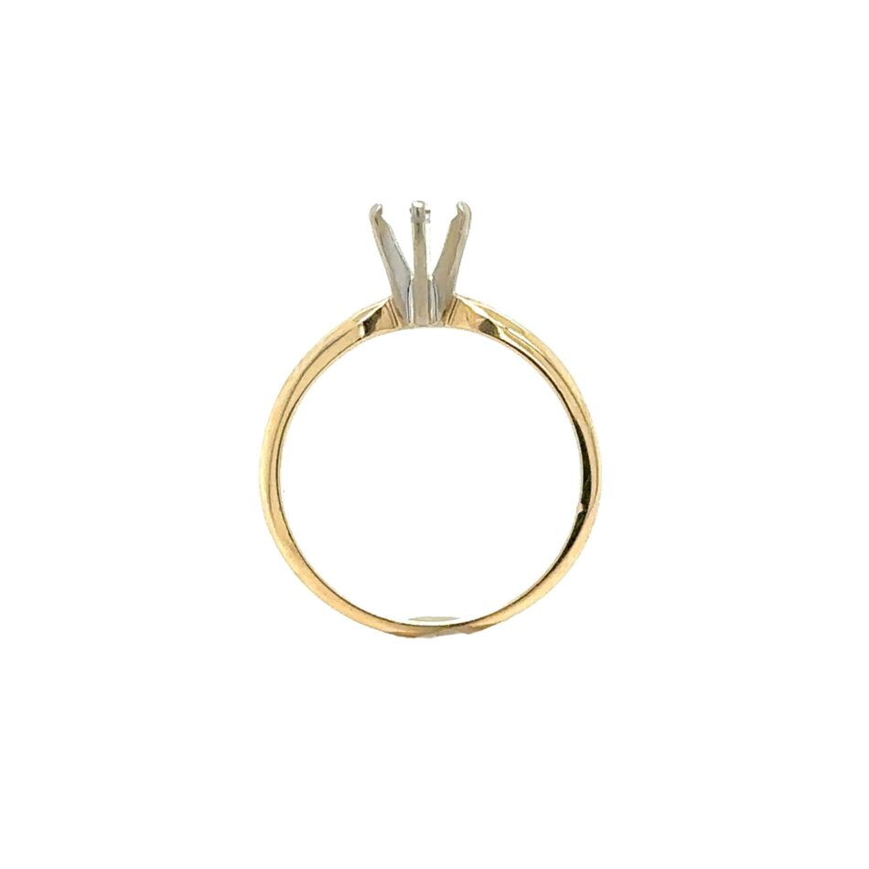 14K Gold Solitaire Engagement Ring - Image 8