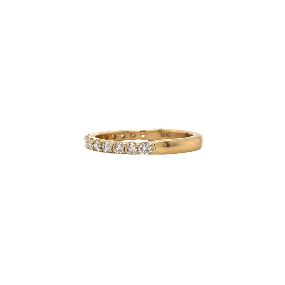 14K Gold .45ctw Diamond Band - Image 3