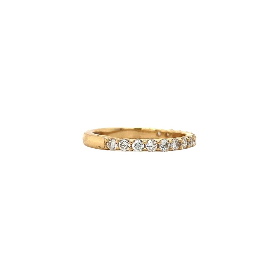 14K Gold .45ctw Diamond Band - Image 6