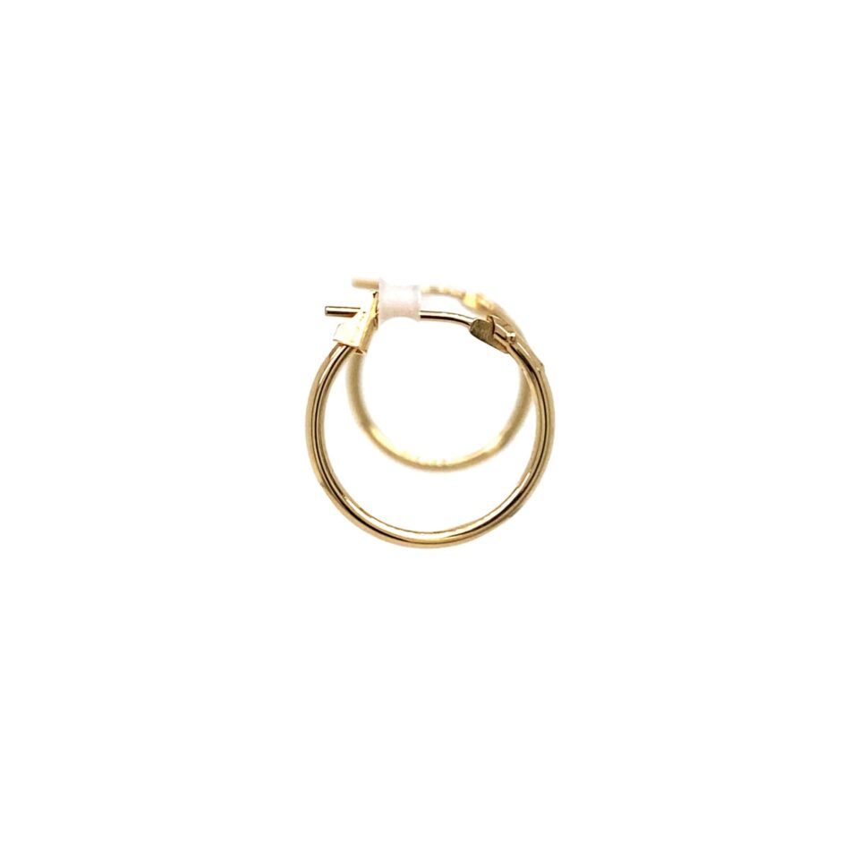 14K Gold Hoop Earrings - Image 5