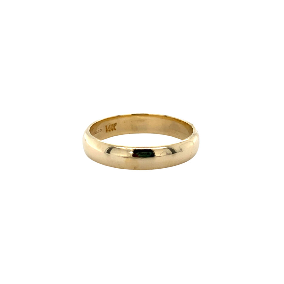 14K Gold 4.2mm Band - Image 6