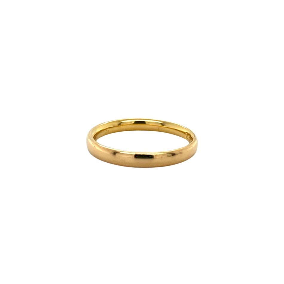 22K Gold 2.7mm Band - Image 3