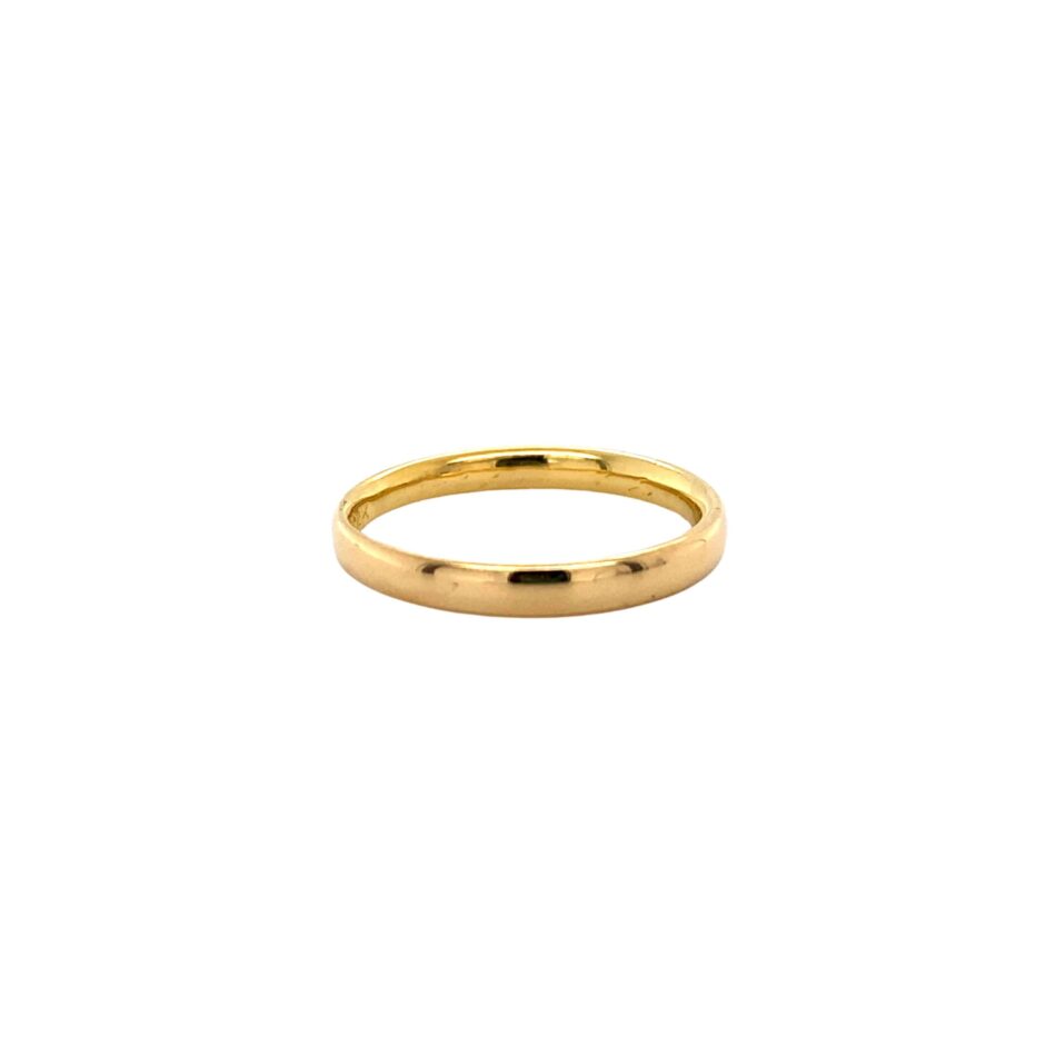 22K Gold 2.7mm Band - Image 5