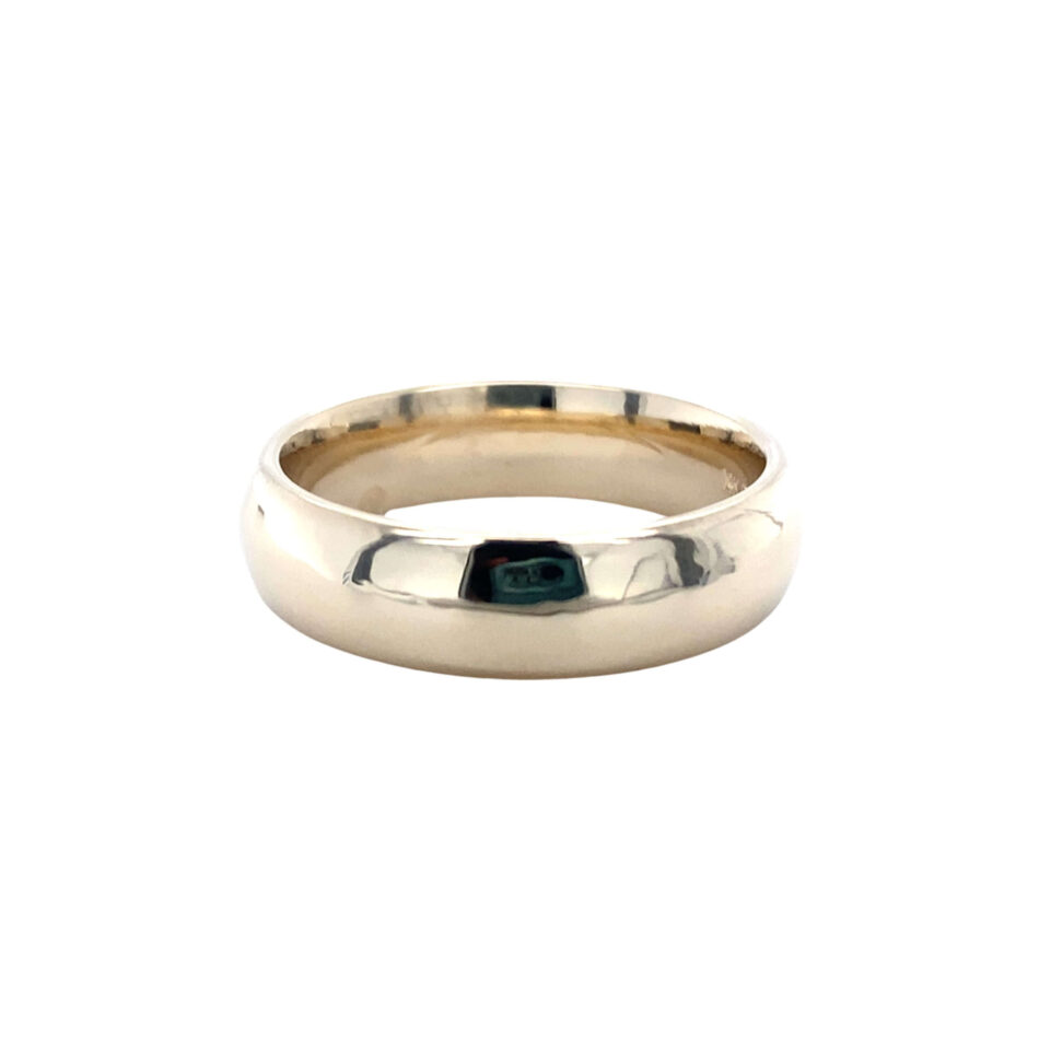 14K Gold 6mm Band - Image 3