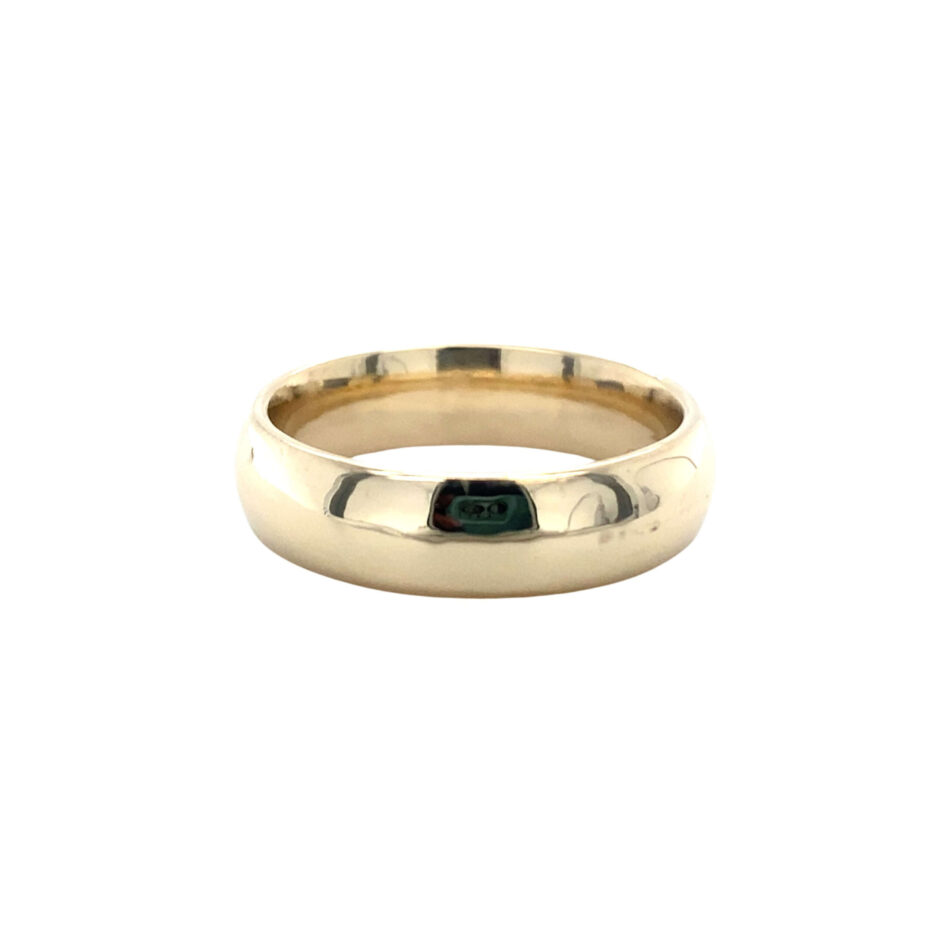 14K Gold 6mm Band - Image 4