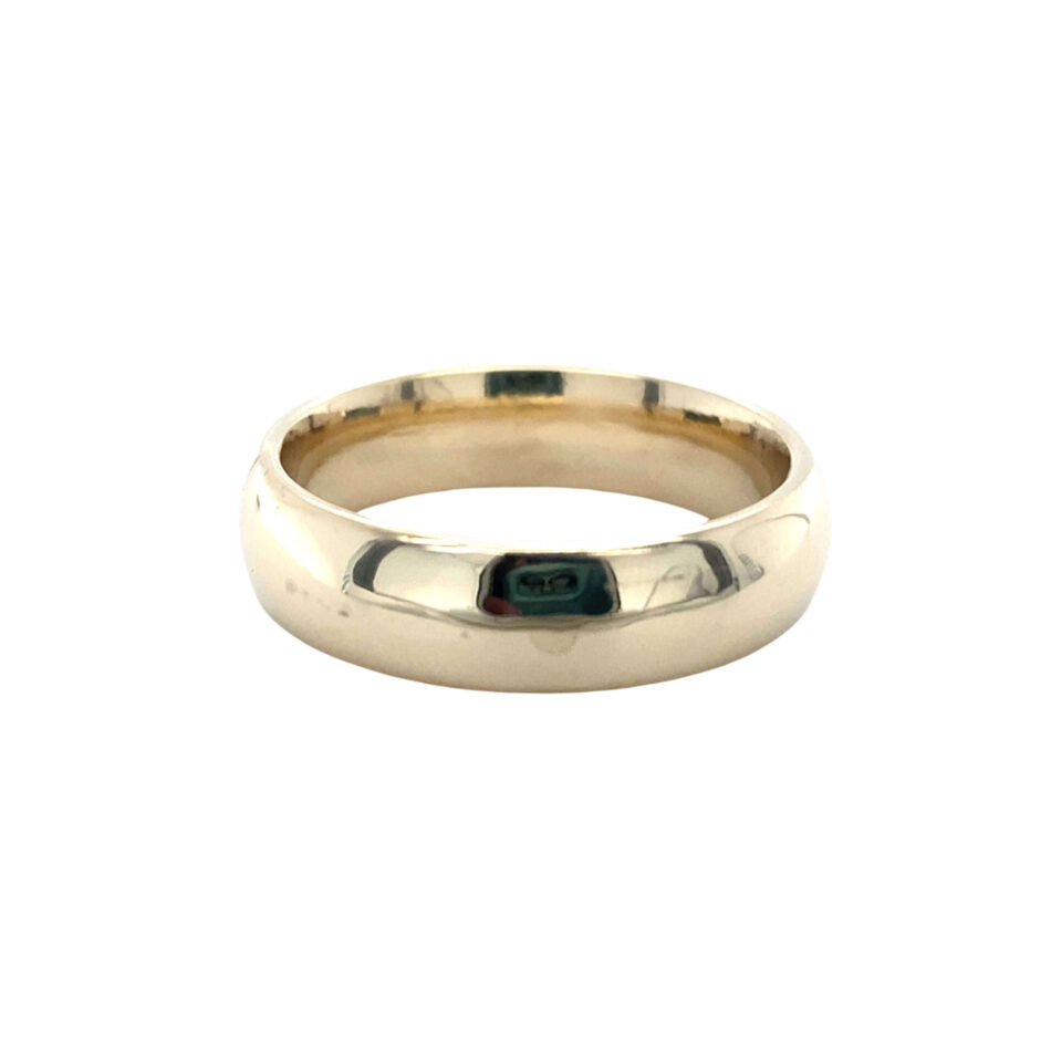 14K Gold 6mm Band - Image 5