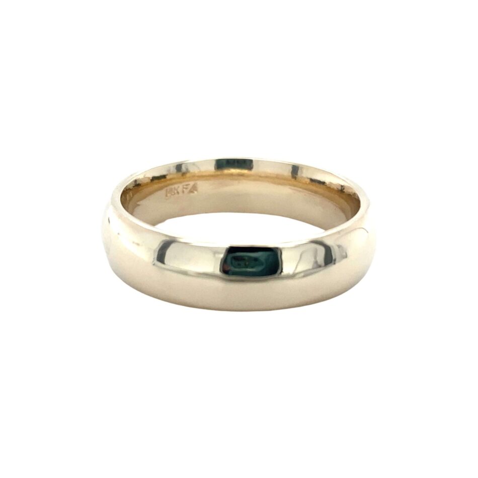 14K Gold 6mm Band - Image 6