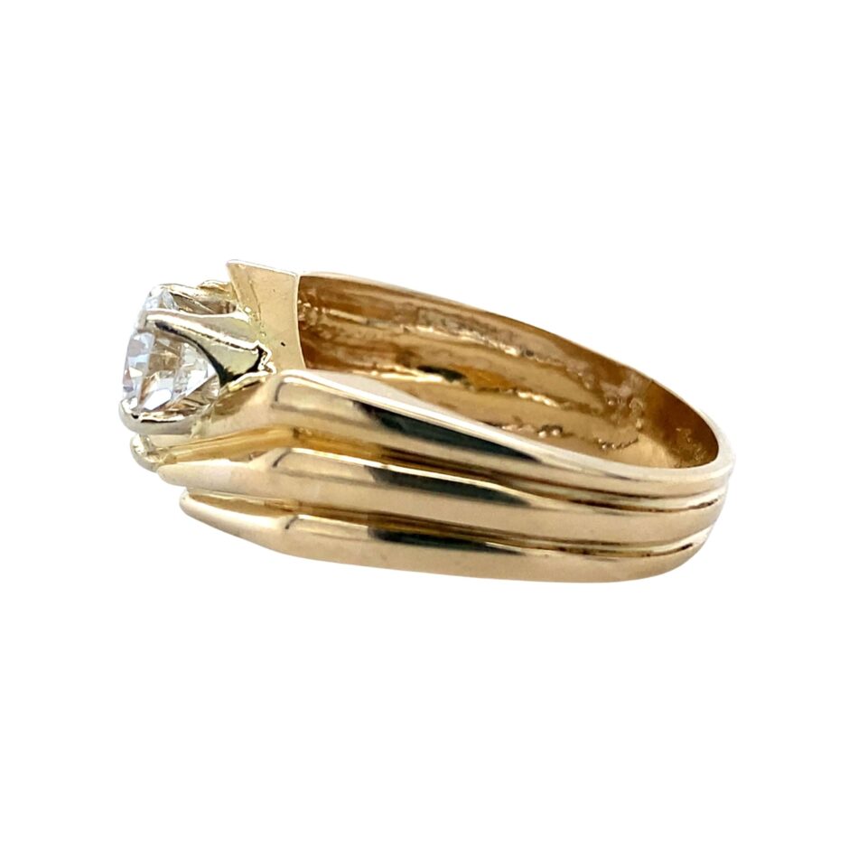 14K Gold Two-Stone 1.60ctw Diamond Ring - Image 3