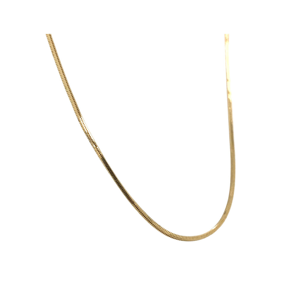 14K Gold Snake Chain - 18" - Image 4