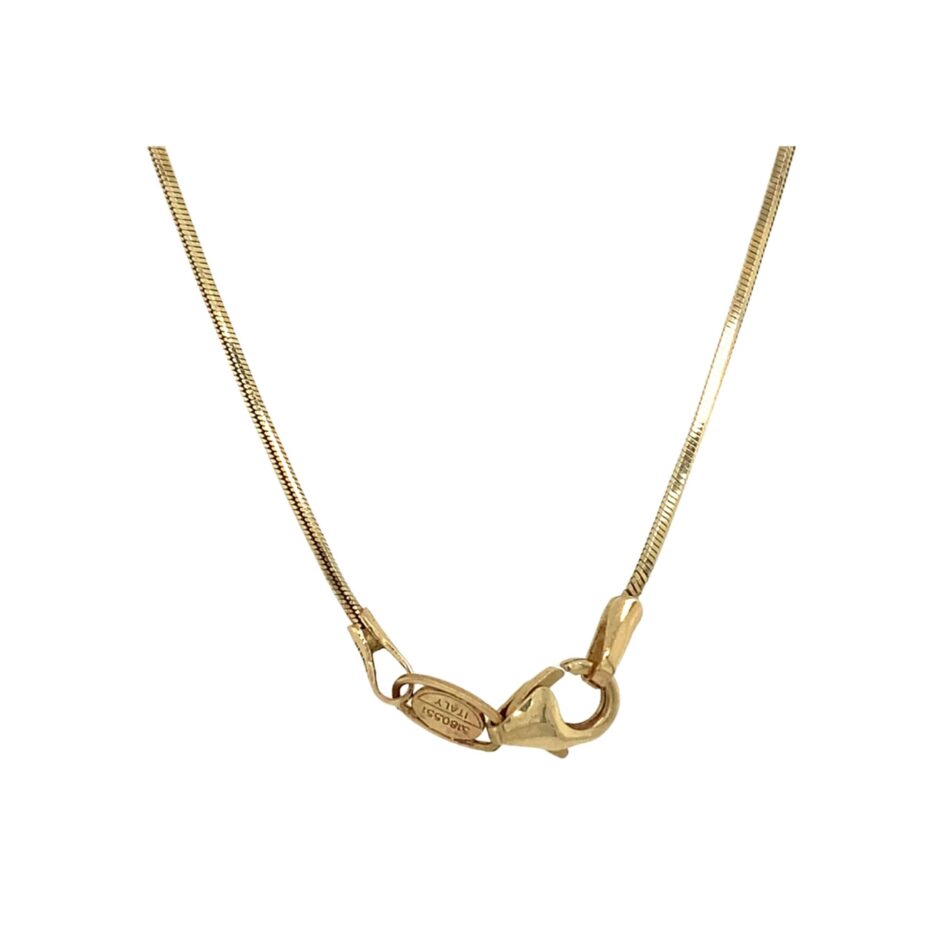 14K Gold Snake Chain - 18" - Image 6