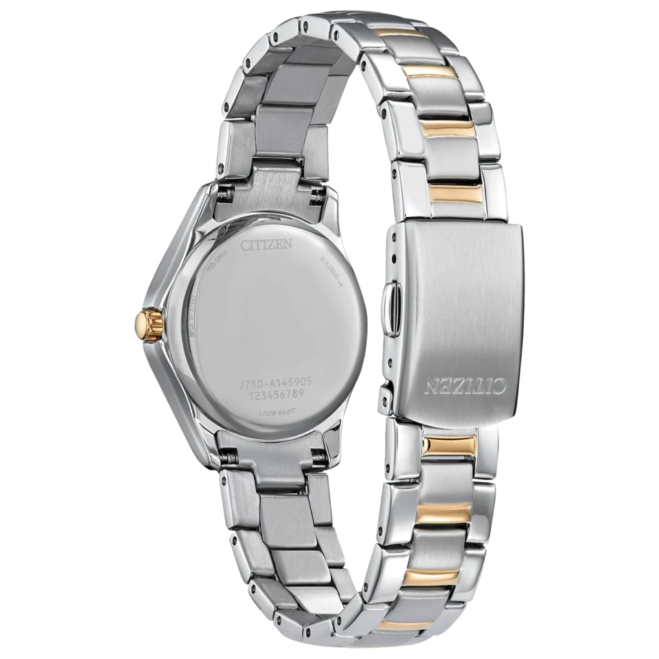 Citizen Eco-Drive Two-Tone Crystal Watch - Image 3