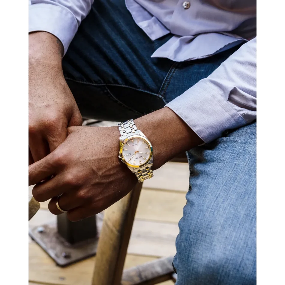 Citizen Eco-Drive Two-Tone Corso Watch - Image 5