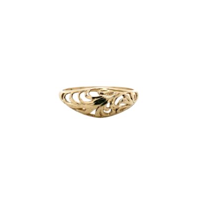 14K Gold Filigree Ring