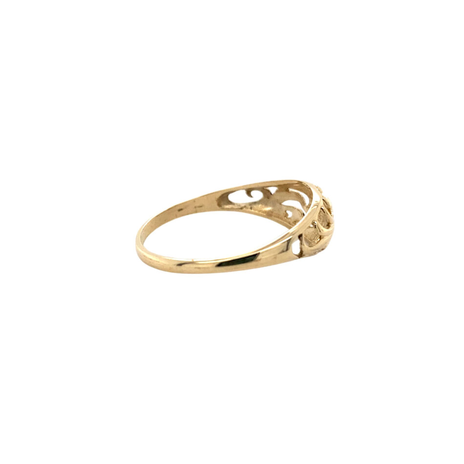 14K Gold Filigree Ring - Image 5