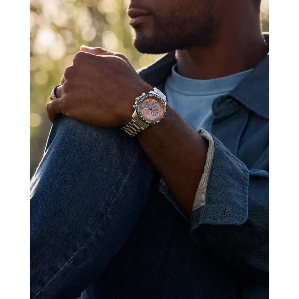 Citizen Eco-Drive Promaster Navihawk Watch with Copper-Tone Face - Image 5