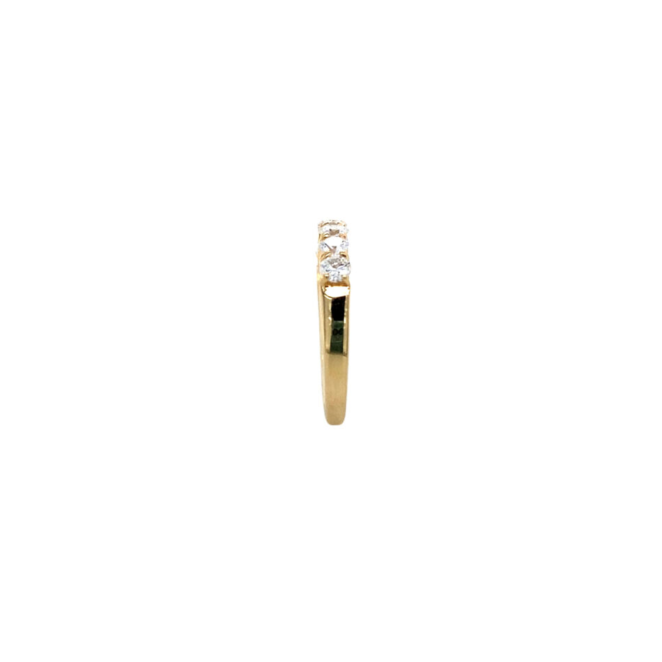 14K Gold .75ctw Diamond Crown Band - Image 7