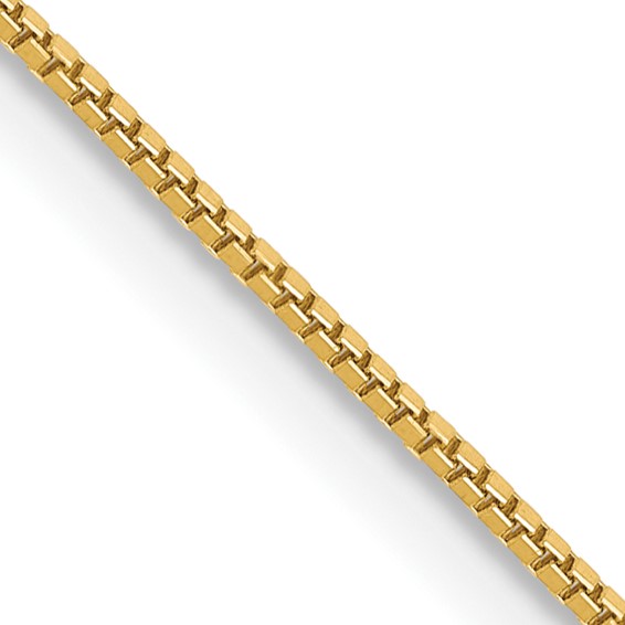 10K Gold Box Chain - 18"