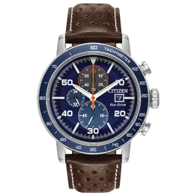 Citizen Eco-Drive Brycen Watch with Blue Face