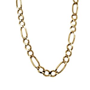 14K Gold Figaro Chain - 18"