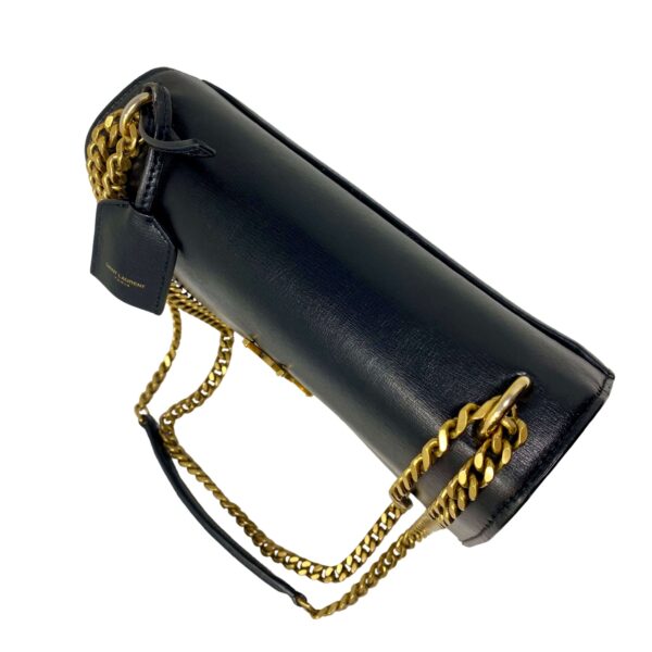 Yves Saint Laurent YSL Calfskin Medium Monogram Sunset Black