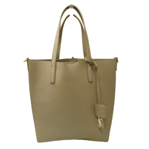 Yves Saint Laurent YSL Toy Shopper N/S Beige Tote Bag Purse